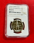 1947 C.SMITH SC50C BATTLE OF LEXINGTON 150TH NGC MS 66 PL HIGH GRADE RARE