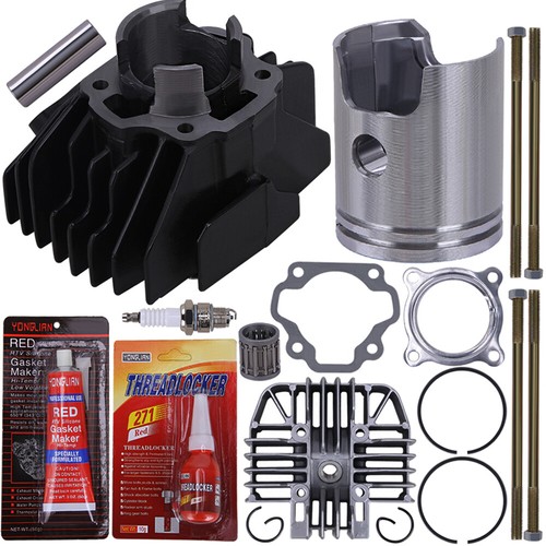 79cc 47mm Cylinder Gasket Piston Rebuild Kit for Yamaha PW80 Y-Zinger 1983-2006 - Picture 7 of 19