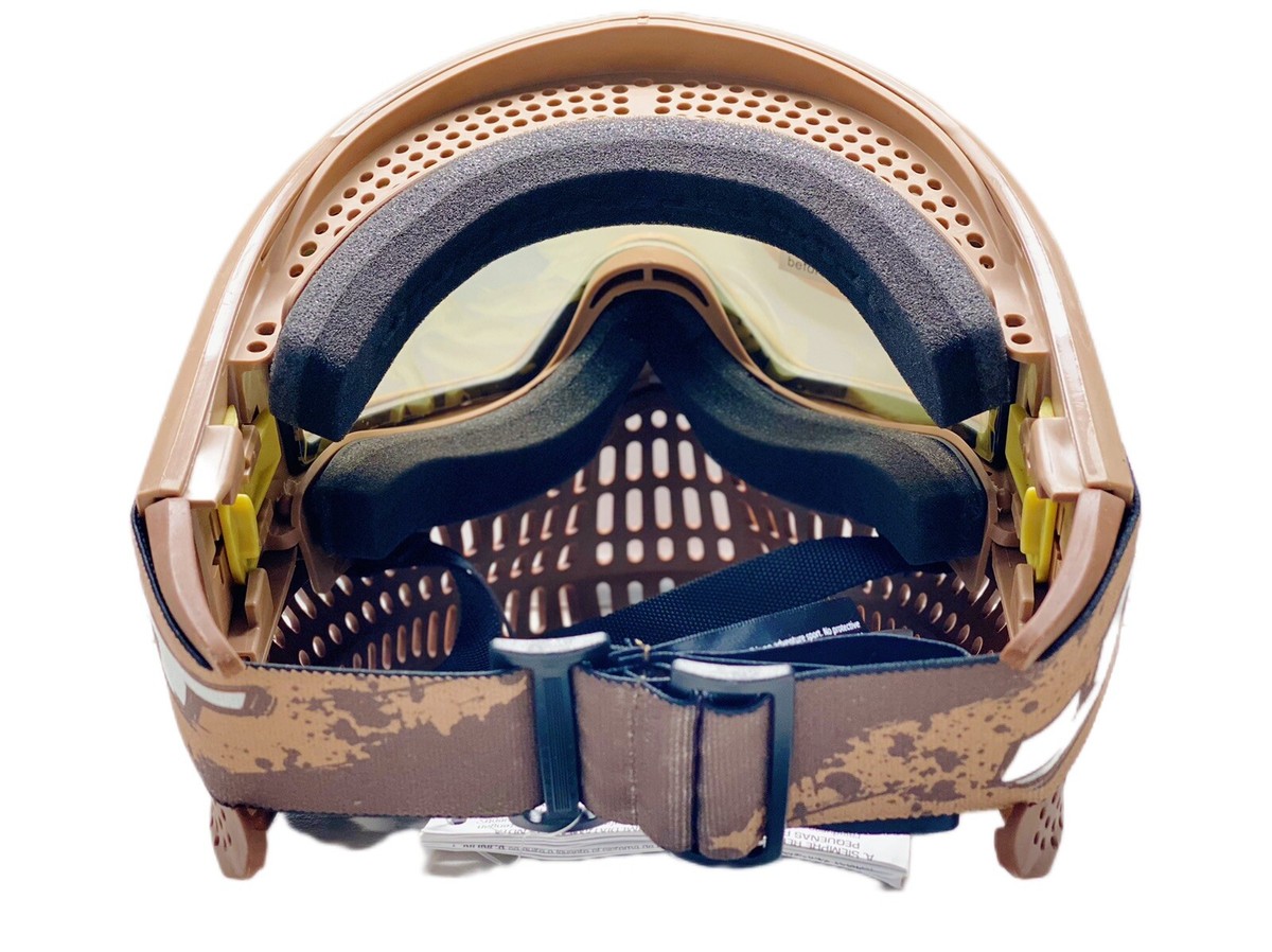 Masque Paintball JT ProFlex X - Orange Dauphin - Neuf Transparent
