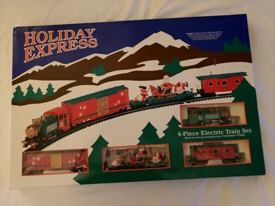 holiday express electric train set
