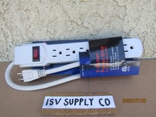 HEAVY DUTY 6- OUTLET POWER STRIP BUILT IN CIRCUIT BREAKER