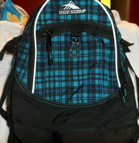 High Sierra Fatboy Backpack Black/Blue 