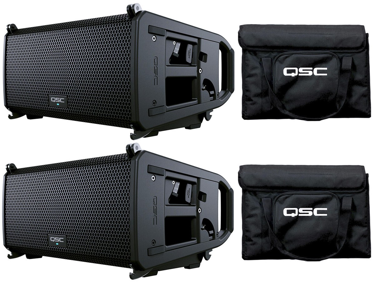 2x QSC LA108 8