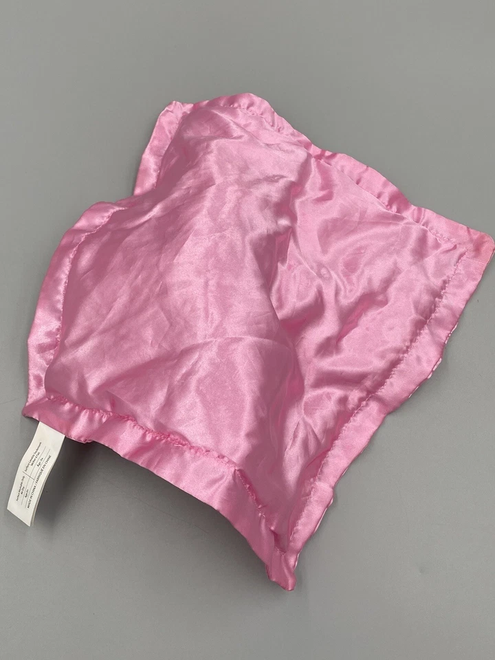 Disney Minnie Mouse Peluche Lovey Sonajero Rosa Manta de Seguridad para Bebé Foto 4 de 4