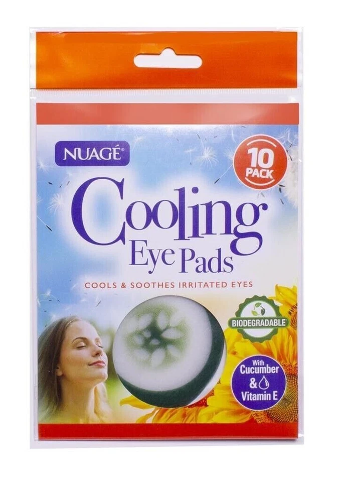 NUAGE Refreshing Cucumber Cooling Eye Pads Giving instant Relief to Tired & dry Eyes