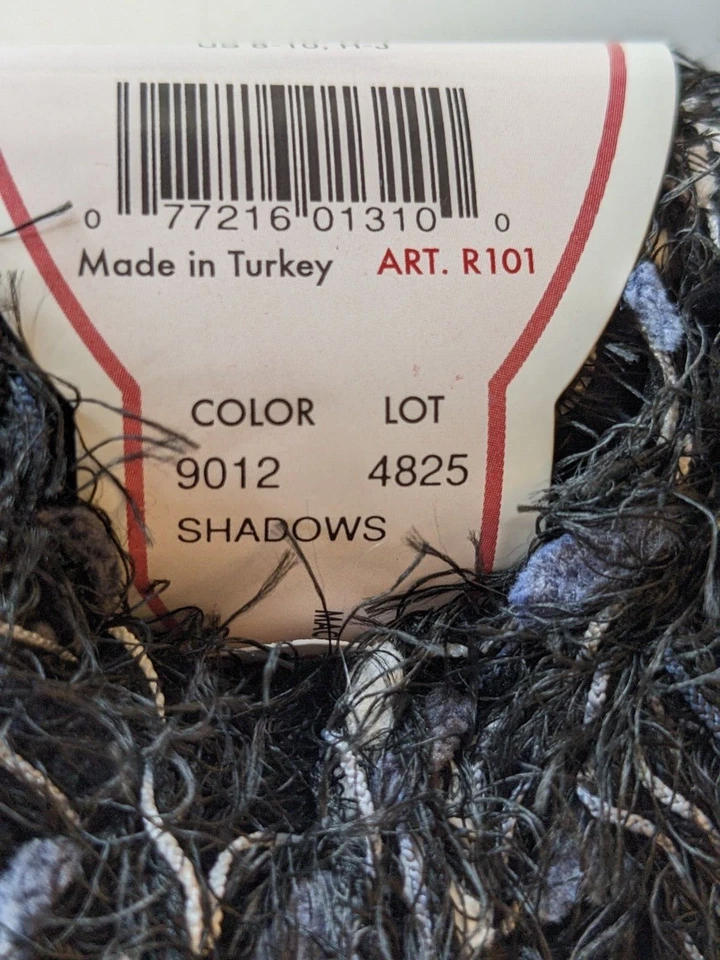 Moda-Dea Flip Eyelash w/ Inclusions Yarn Lot of 3 - Shadows - New - Image 4 of 4