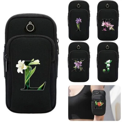 Sports Arm Band Mobile Phone Holder Bag Running Gym Armband All For iphone - Image 1 of 4