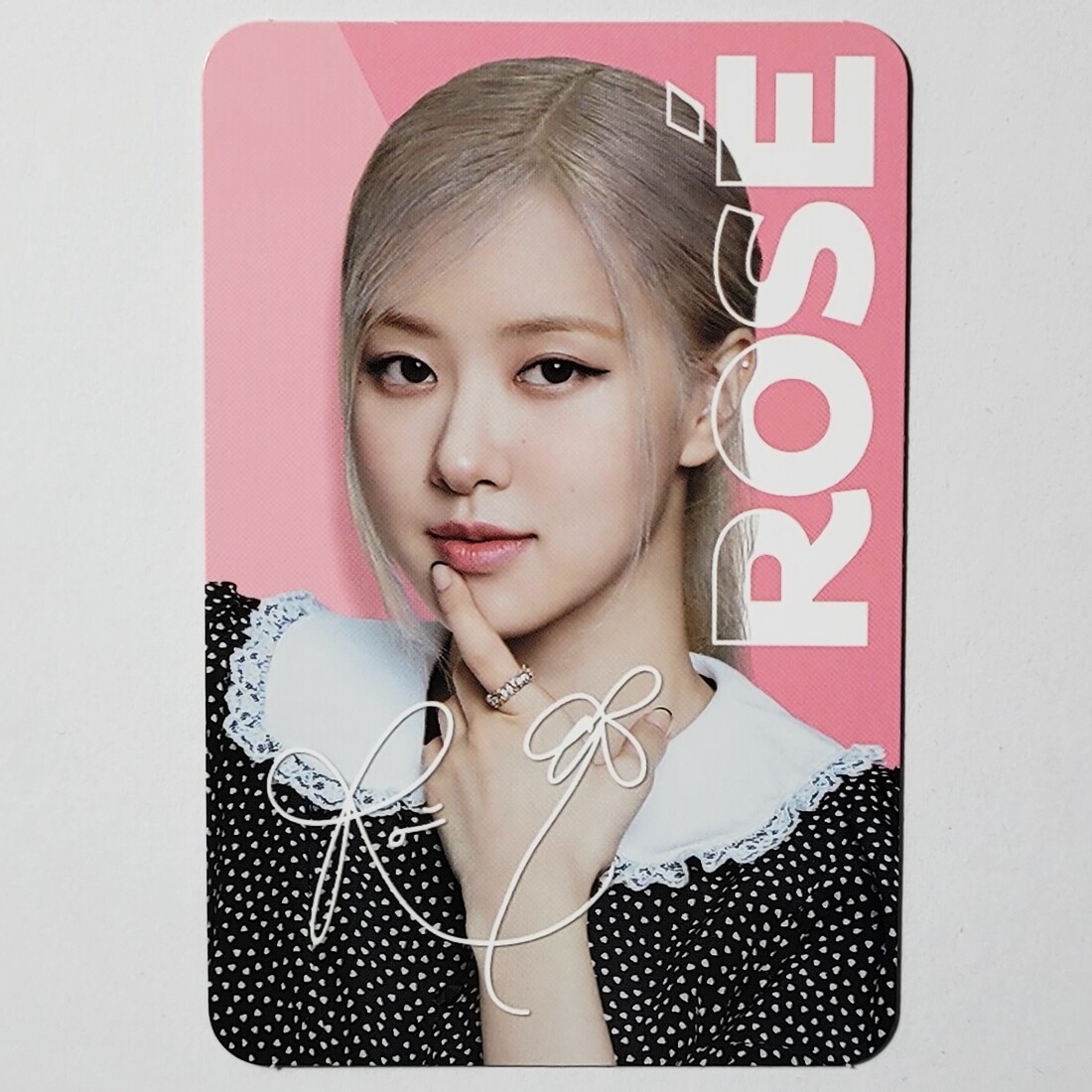 BLACK PINK オレオ　トレカ BLACKPINK OREO Collab Photocard Official Limited Edtion