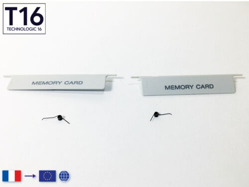 Playstation 1 PS One/ Trappes des Cartes mémoire / Hatches Memory cards - Foto 2 di 2