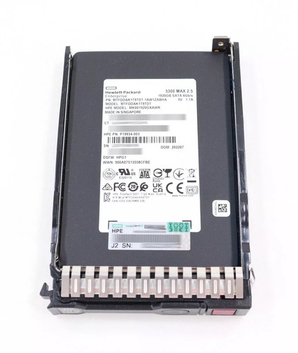 New P40504-B21 P41529-001 HPE 1.92TB SATA 6G Gen9 Gen10 Plus V2 SSD US - 第 2/3 張圖片