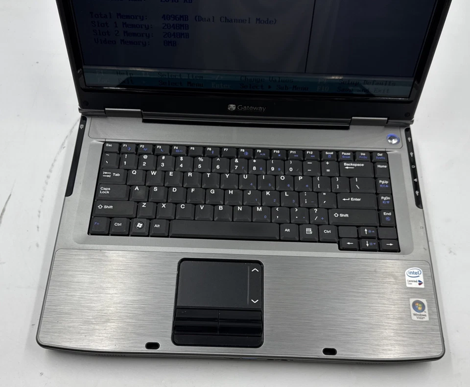 Portátil Gateway MA7 Core 2 Duo T2450 2,0 GHz 4 GB RAM SIN HDD/OS/Caddy (PARA REPUESTOS) Foto 3 de 4