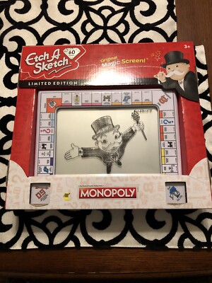 ETCH A SKETCH 60th Anniversary Monopoly Edition - LIMITED EDITION -  New in Box