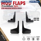Racing Splash Mud Flaps Mudguards Dirty Traps Fender For 2008-16 Toyota Venza
