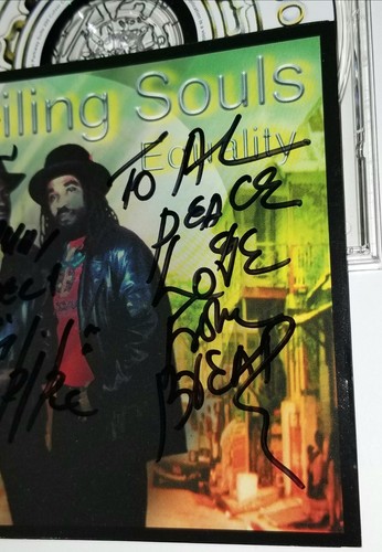 WAILING SOULS SIGNED CD EQUALITY ALBUM 2000 REGGAE BLITZ RECORDS JAMAICA lp 45 - Imagen 7 de 19