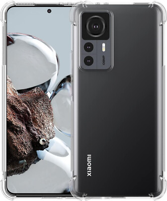 Crystal Clear Handyhülle für Xiaomi 12T Pro 2022 Soft Skin Silikon Cover