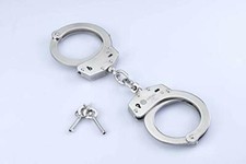 V-3020 Handschelle mit Doppelverschluss und Kette/Double Lock Chain Model