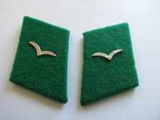 NVA 1 paar Kragenspiegel Grenzflieger Grenztruppen / Grenzbrigade Küste