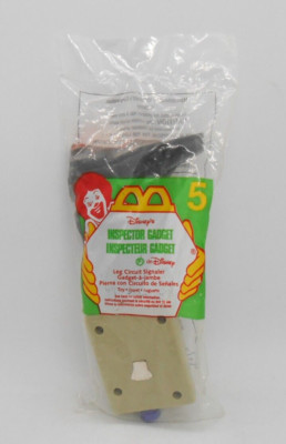 McDonald's Inspector Gadget Happy Meal Toy #5 Leg Circuit Signaler 1999 NEW