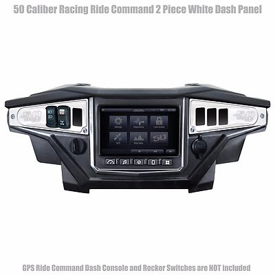 USA Made Billet Ride Command 6 Switch Dash Panel Polaris RZR XP1000 900 White