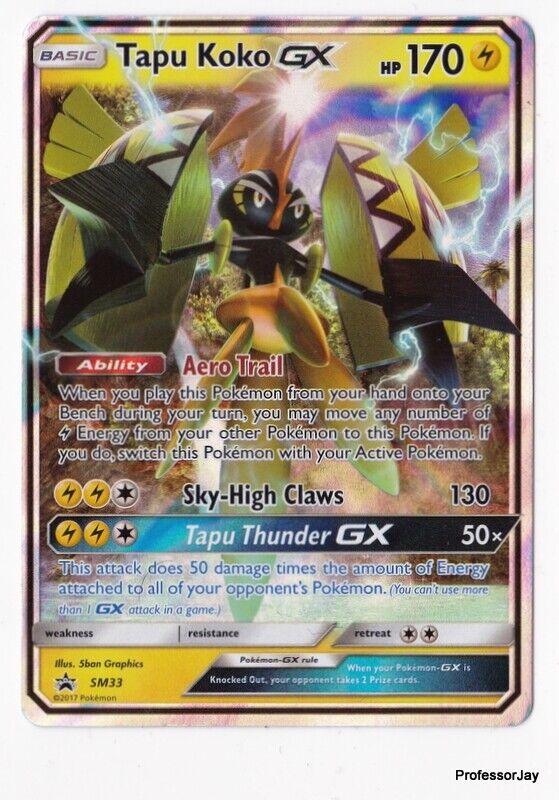 Tapu Koko GX (SM33) [Sun & Moon: Black Star Promos]