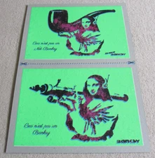 THIS IS NOT A BANKSY AToM 1313  Test green Print L13 gallery  STOT21stCplan