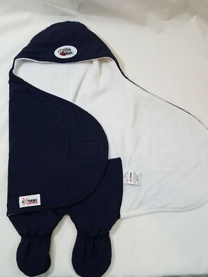 Infant lightweight snowsuit. Extreme Australia. Snug as a Bug. O-3 mon. Navy 