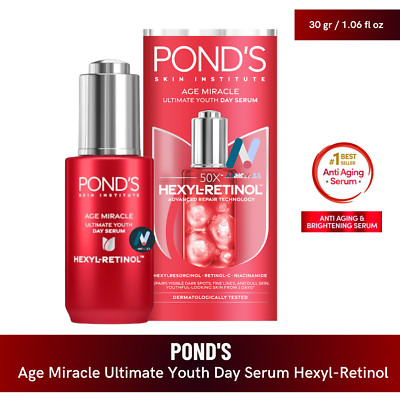 POND'S Age Miracle Ultimate Youth Day Serum Anti-Aging Wrinkle Moist Smooth 30g