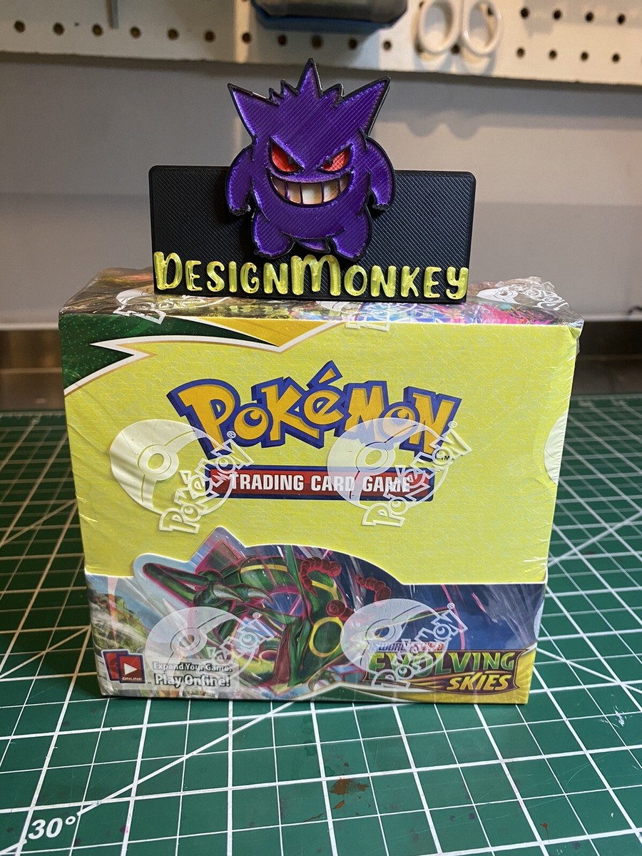 ポケモンカードゲーム　英語版　box evolving skies 海外 ポケモンセンター限定 ブースターパック Evolving Skies