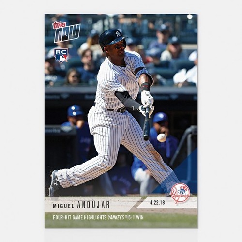 2018 Topps Now 115 Miguel Andujar