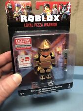 Loyal Pizza Warrior Roblox Figure Virtual Game Code Accessories 00404 For Sale Online Ebay