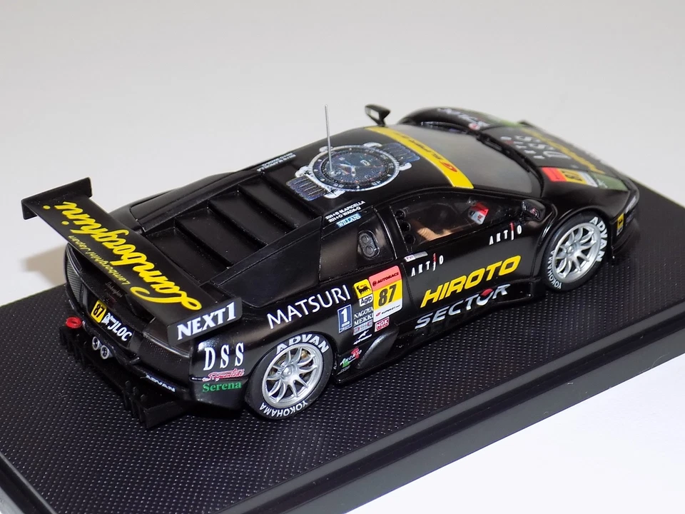 Coche Ebbro Lamborghini Murcielago RG-1 Super GT 300 1/43 #87 de 2005 #773 Foto 2 de 3