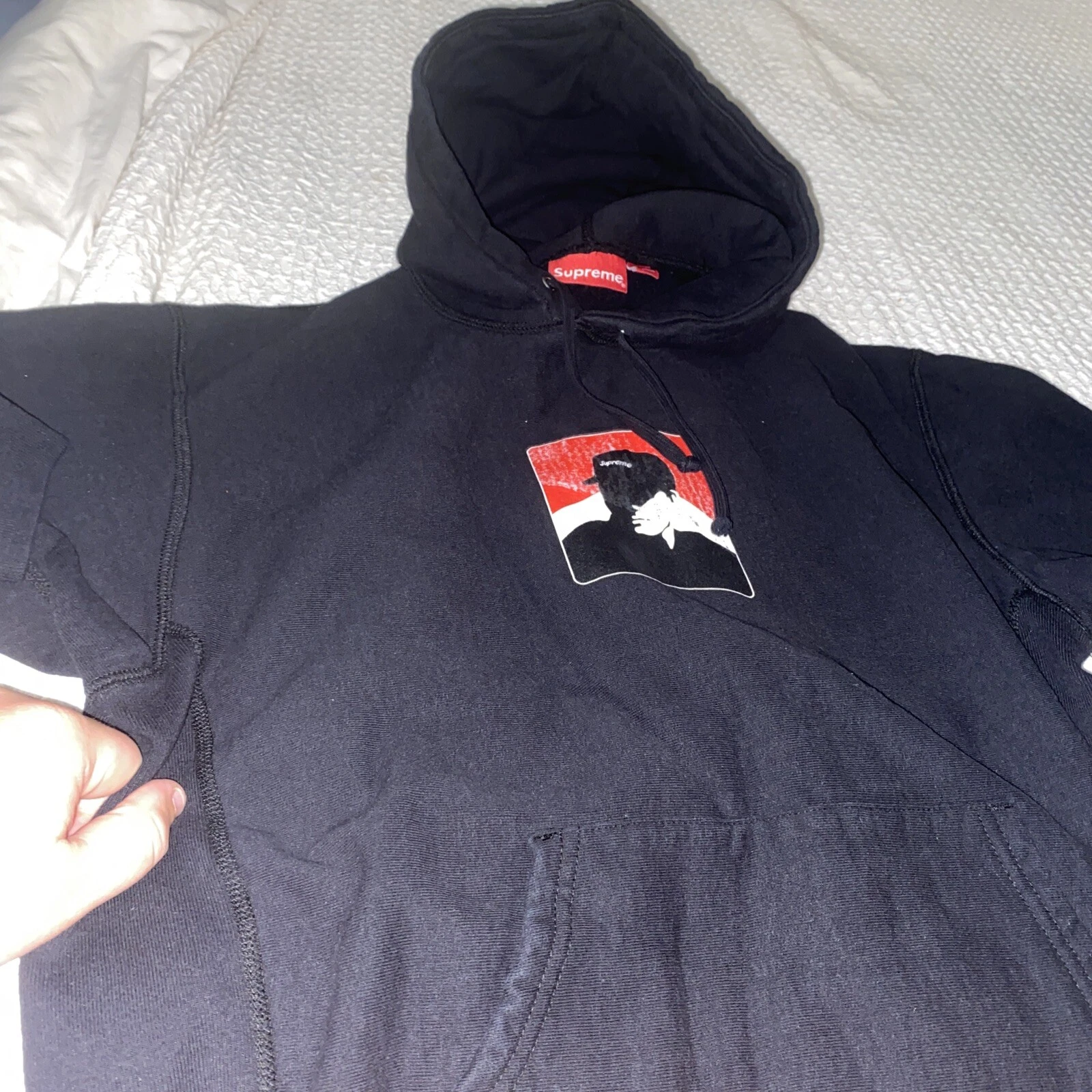 Sweat à capuche Supreme Portrait Marlboro F/W20 noir taille moyenne (neuf sans étiquettes
