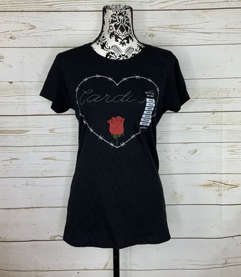 Hot Topic Cardi B Barbwire Heart Rose 