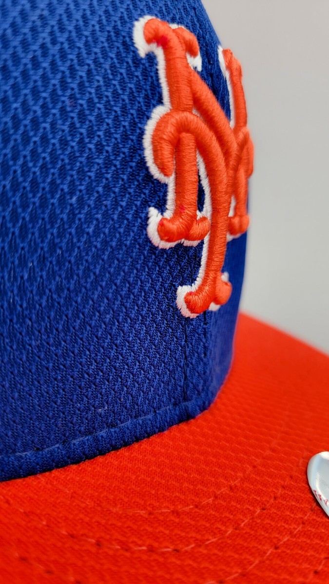 New NY Mets New Era 59Fifty On-Field Fitted Hat Sz 7 7/8 - Mets