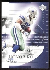 2002 6652B Upper Deck Deck Honor Roll Emmitt Smith Dallas Cowboys #15