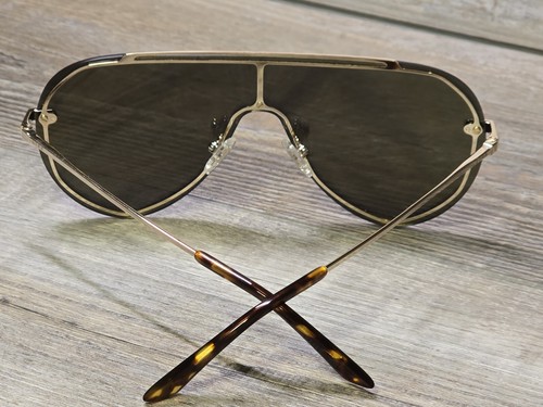 NIB Diff Aviator IMANI Gold Frames & Brilliant Gold Mirror Sunglasses RV$124 - Picture 9 of 17