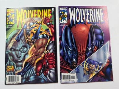 Wolverine #154 155 Set Marvel Comics 2000 Deadpool