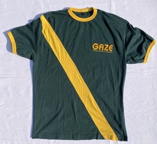 The Beautiful South Shirt Green Large Gaze Football Style Rare 