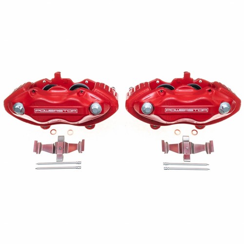 Power Stop Brake Calipers For Chrysler 300 2005-2014 Front Red - Picture 5 of 6