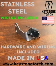 Holley Microswitch Kit TH400 ST400 – Stainless Steel Kickdown Trigger Kit