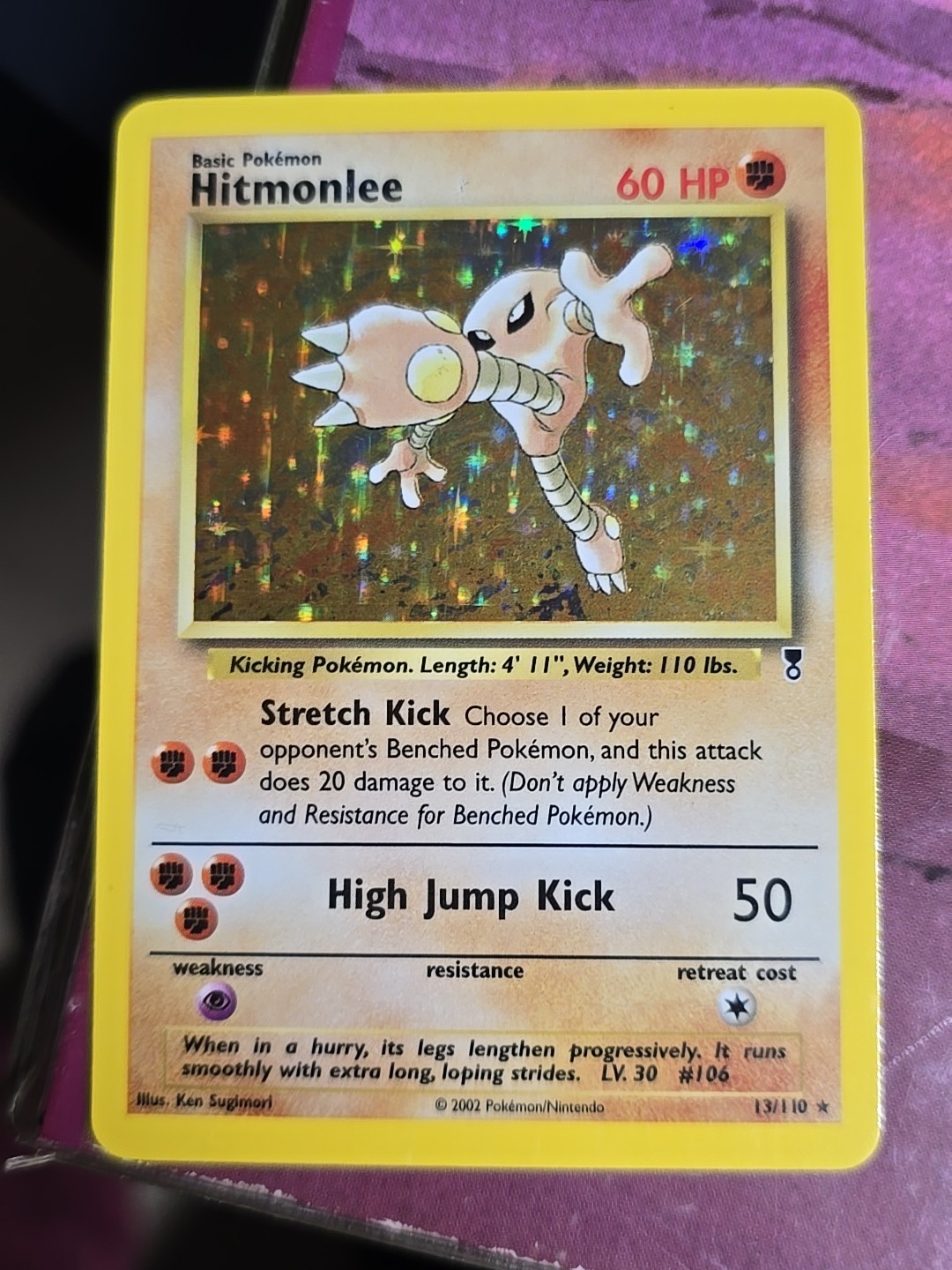 Hitmonlee 13/110 Legendary Collection Holo LP