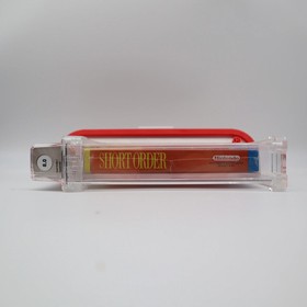 NES Nintendo SHORT ORDER / EGGSPLODE - WATA GRADED 8.0 A! NEW & Factory Sealed!