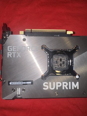 MSI GeForce RTX 3070 Ti SUPRIM X 8GB GDDR6X Graphics Card | eBay