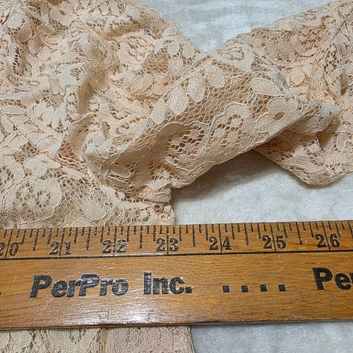 Top Torrid Crema Mezcla Encaje Cuello Alto Talla 0 Nuevo con Etiquetas Elegante Informal Hermoso Ojo de Cerradura - Imagen 8 de 13