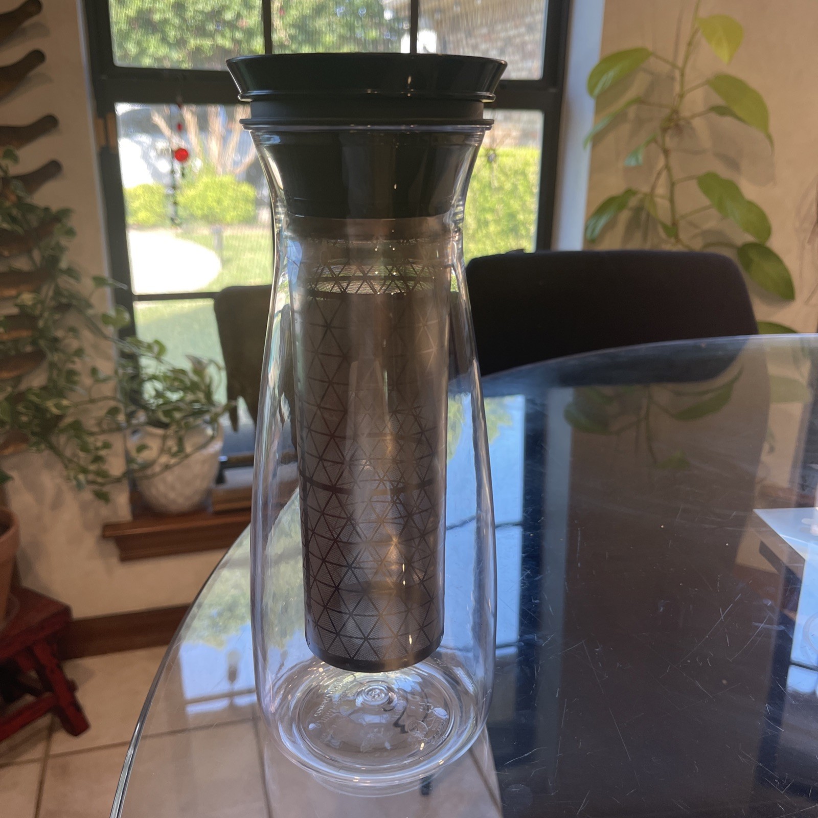 Tupperware Cold Brew Coffee Carafe - Tea loose leaf or tea bags - Coffee ground
