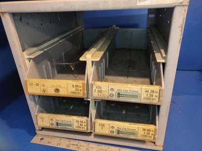 Hillman Drawer Hardware Storage Cabinet Bins screws nuts Organizer fishing box