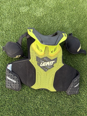 #ad #ad Leatt Fusion Vest 2.0 Junior Green Black Size 2XL $199.99