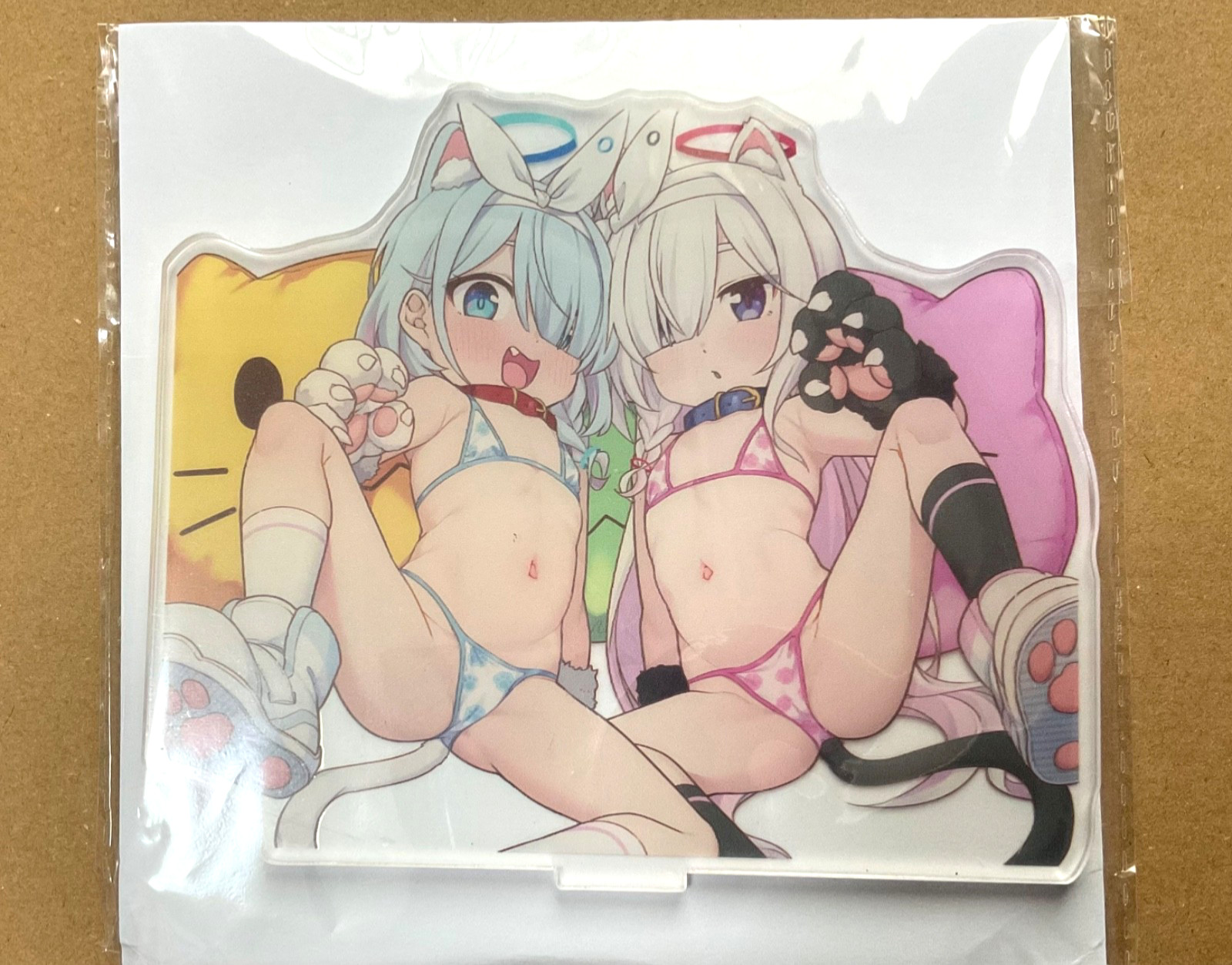 Blue Archive Arona Plana Swimsuit Bikini Anime Game Acrylic Stand 15cm New
