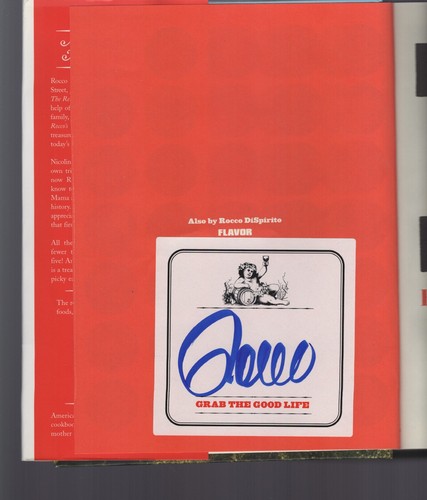 Rocco's Italian-American / SIGNED / Rocco Dispirito / NOT Personalized! HC 2004 - Picture 2 of 6