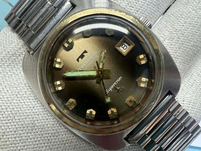 Technos Supercron cal 2672 date running 36.5 mm